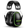 Moldex M6 Ear Defenders Black / Green - 35dB SNR