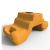 Melba Swintex Stepped Weight - Yellow - 22kg