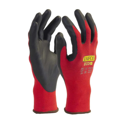 Jafco Eco JFG503 Nitrile Foam Palm Recycled Safety Gloves - Cut Level A - Small / Size 7