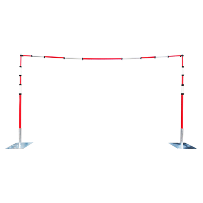 Goalpost Height Restriction Kit with Steel Bases & Crossbar