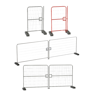 Heras Galvanised Pedestrian Gate - 1.2 Metres