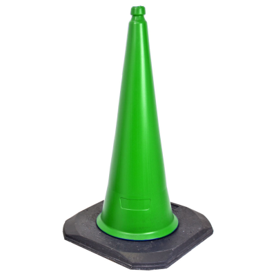 Ranger Green Traffic Cone No Sleeve - 2 Part - 1 Metre
