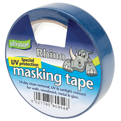Masking Tape 1" UV Resistant (BLUE)