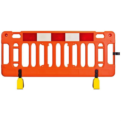 Mergon Barrier with Anti-Trip Feet - Orange - 2 Metres