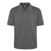 Orn Raven Short Sleeve Polo Shirt - Graphite Grey / S