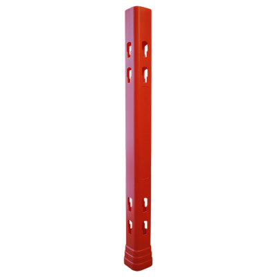 Postman Barrier Upright Post - Orange - 1.17 Metres