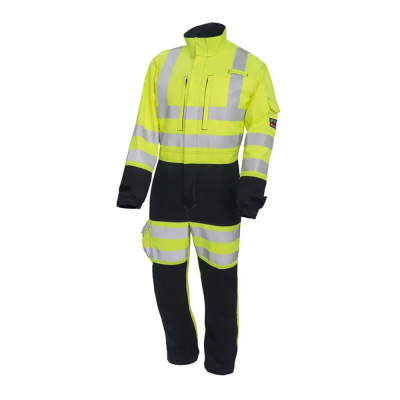 ProGARM 6458 FR AS Arc Hi-Vis Yellow / Navy Coverall - Regular Leg / S