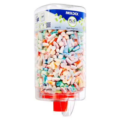 Moldex Spark Plugstation 500 Dispenser System c/w Earplugs 7850 - 35dB SNR - 500 Pairs