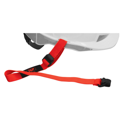 JSP Safety Helmet Lanyard - Red