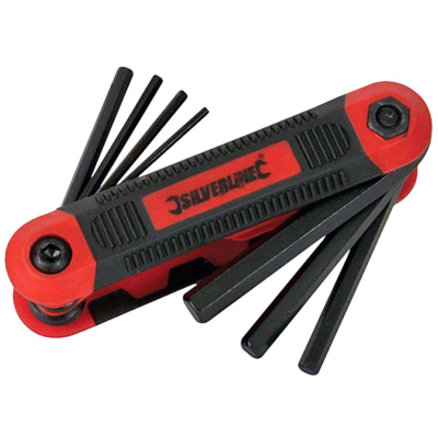 Allen Key Set SILVERLINE Metric 8 Pce (656597) 1.5 - 8mm