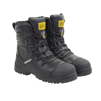 Jafco J65 Met and Ankle Protection Black Safety Boots