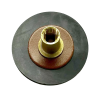 Lockfast 4" Drain Plunger c/w Leather Washer