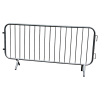 2.3m Galv Pedestrian Barrier c/w FIXED Feet