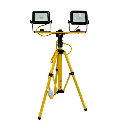 Twin Head 30 watt  LED Light c/w Tripod 110v