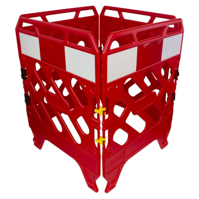 FT Barrier 4-Gate - Red - 750mm x 1 Metre