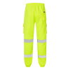 Supertouch Hi-Vis Yellow Jogging Bottoms - M