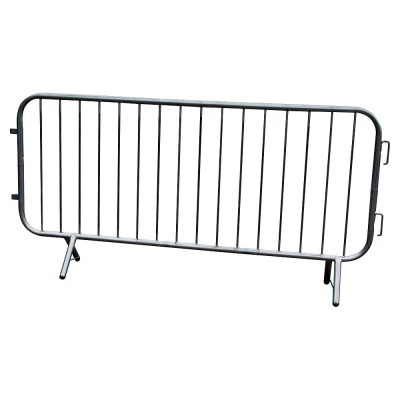 2.3m Galv Pedestrian Barrier c/w FIXED Feet
