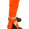 Jafco FlameAwear Rail FR AS Arc 4kA Hi-Vis Orange Coverall - Regular Leg / L - 44"