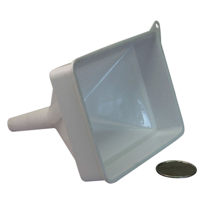 Plastic Garage Funnel - 10 x 7in