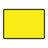 Jazz Sign Plate 300mm Centres - Blank Yellow - 1050 x 750mm