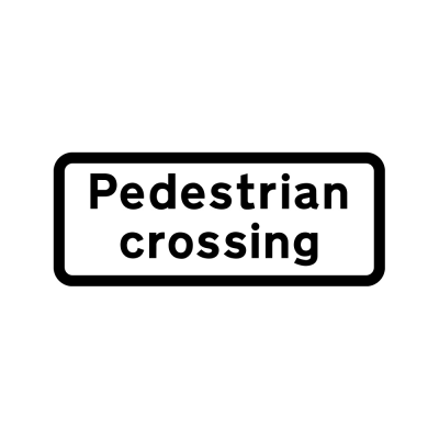Jazz Supplement Plate 300mm Centres - Pedestrians Crossing - 860 x 360mm
