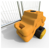 Melba Swintex Stepped Weight - Yellow - 22kg