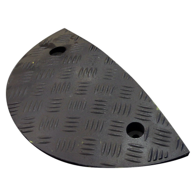 Black Speed Ramp End Panel - 50 x 210 x 420mm