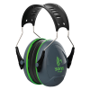 JSP Sonis 1 Adjustable Ear Defenders Dark Grey / Green - 26dB SNR