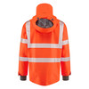 Leo Dartmoor 15K Waterproof Breathable Rail Hi-Vis Orange Bomber Jacket