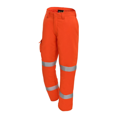 ProGARM 4616 Rail FR AS Arc Hi-Vis Orange Trousers - Regular Leg / 28"