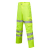 Leo Pennymoor Women's Hi-Vis Yellow Cargo Trousers