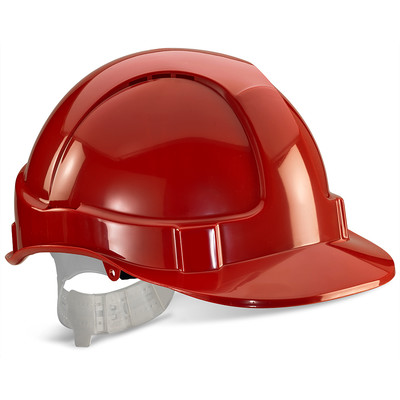 Cusack Standard Safety Helmet - Red