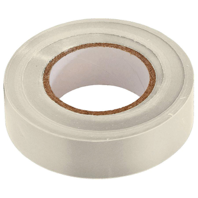PVC Insulation Tape White - 19mm x 33 Metres