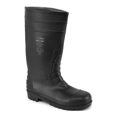 Portwest FW95 Steel Toecap Black Safety Wellingtons