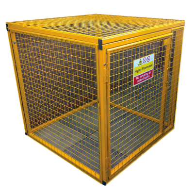Modular Gas Storage Cage - 900 x 1000 x 500mm