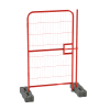 Heras Fence Red Pedestrian Gate - 1.2 Metres