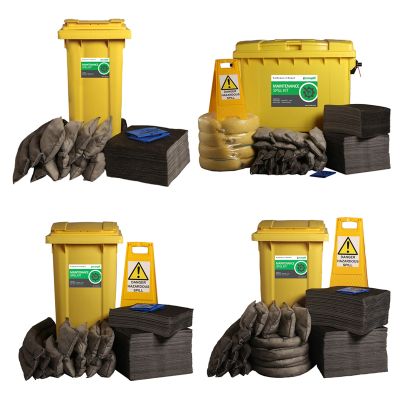 Maintenance 120 Ltr. Spillage Wheeled Bin (M1220120)