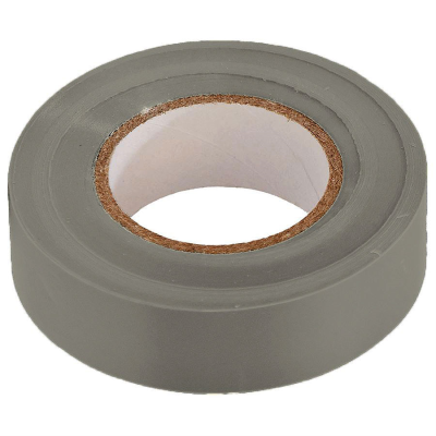 PVC Insulation Tape Grey - 19mm x 33 Metres
