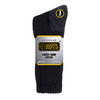 Workforce Cushioned Black Safety Boot Socks - Pack of 3