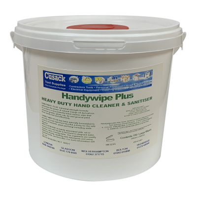 Cusack Handy Wipes Plus - Tub of 150