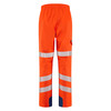 Leo Lundy Rail 20K Waterproof Breathable Hi-Vis Orange Overtrousers