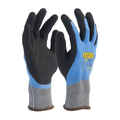 Jafco Eco JFG603 Latex Sandy Palm Recycled Safety Gloves - Small / Size 7