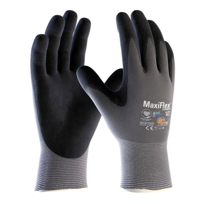 ATG MaxiFlex Ultimate 42-874 with AD-APT Safety Gloves - Cut Level A - XS / Size 6