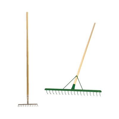 S & J. (3840) Garden Rake 12 Tooth (Could Be Carter's)