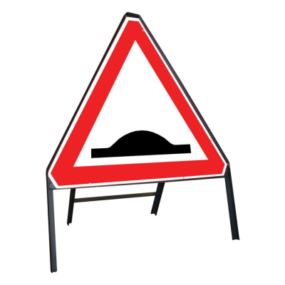 Jazz Triangle Sign Complete Riveted - Uneven Road - 750mm