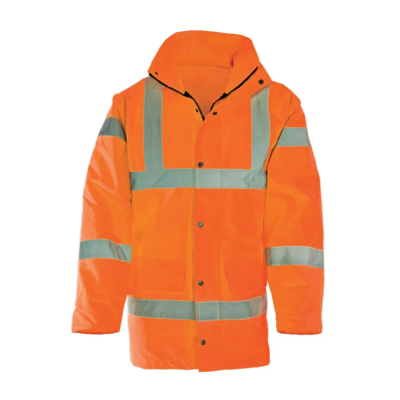 Rail Waterproof Hi-Vis Orange Standard Parka - 6XL
