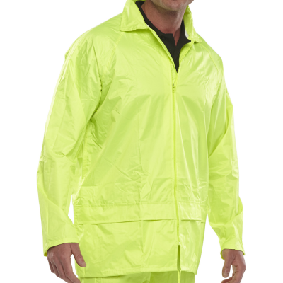 Stormbreak Lightweight Nylon Rain Jacket - Yellow / S