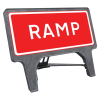 Q-Sign Complete - Ramp - 1050 x 450mm