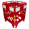 FT Barrier 4-Gate - Red - 750mm x 1 Metre