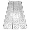White Cone Sleeve - 1 Metre
